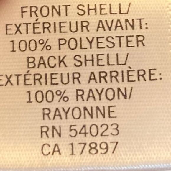 Banana Republic Black Short Sleeve Top With Front Ruffles, Size PM - Picture 7 of 7